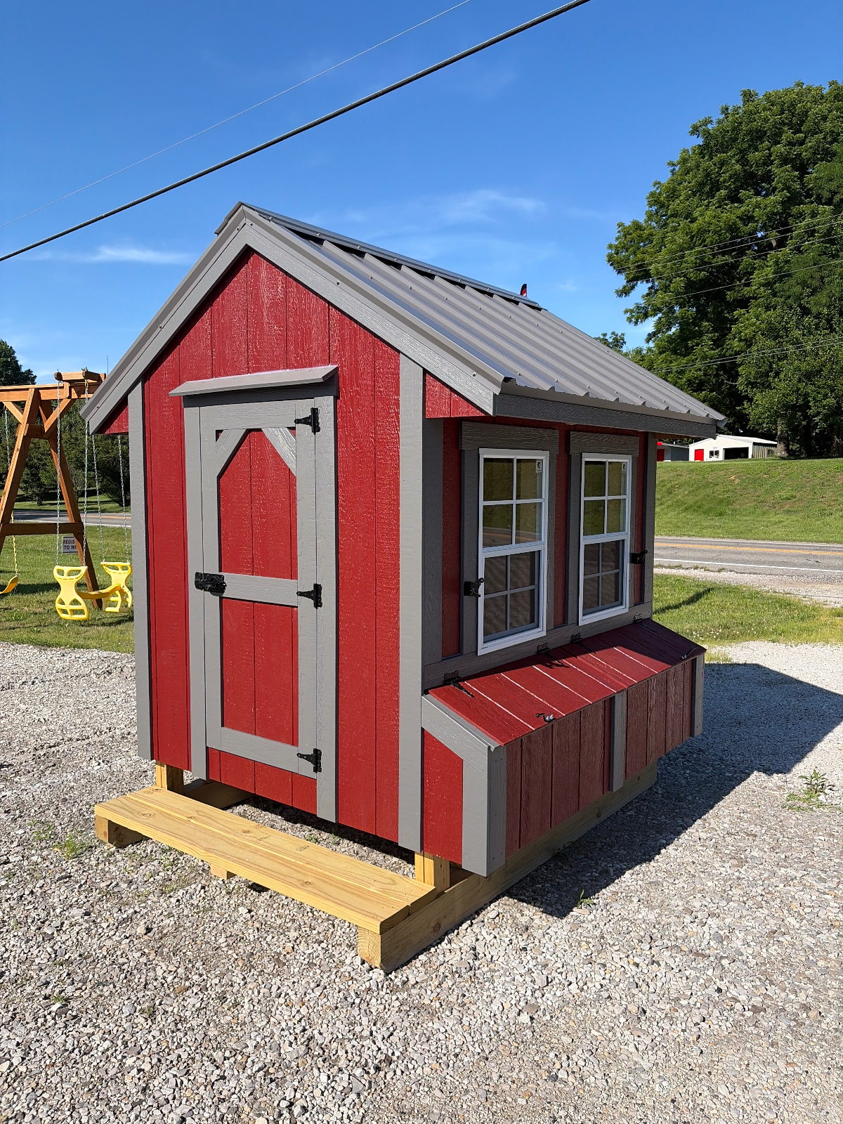 5' x 6' Elite A-Frame Hen House 5x6 for Small Flock Storage in Rockport, IN for sale in Rockport, IN